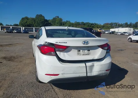 2014 Hyundai Elantra Se from USA, damaged, VIN 5NPDH4AE4EH518702